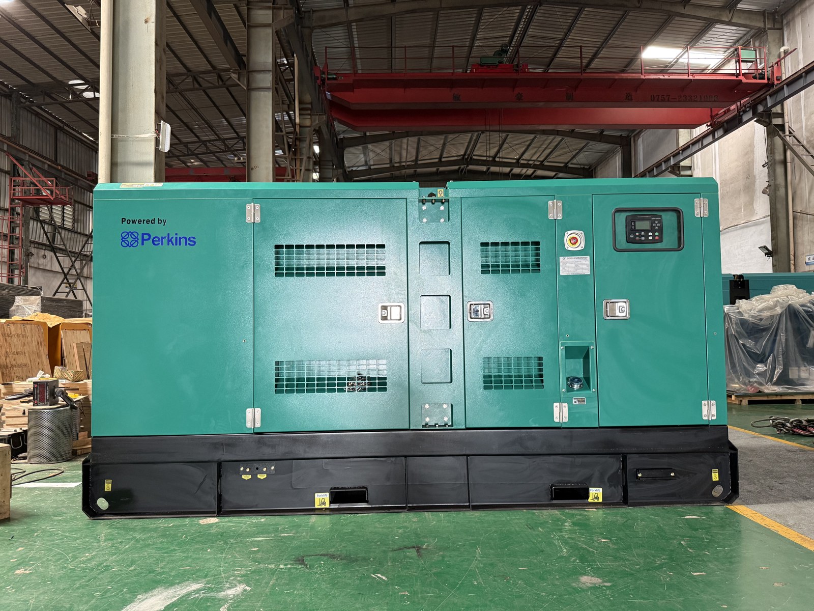100 kVA Perkins silent diesel generator set
