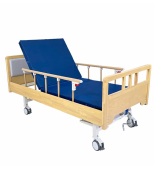 One Crank Wooden Bed, medical equipment catalogue item 29