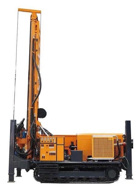 XV-C1200 core drilling rigs, isolated machine view