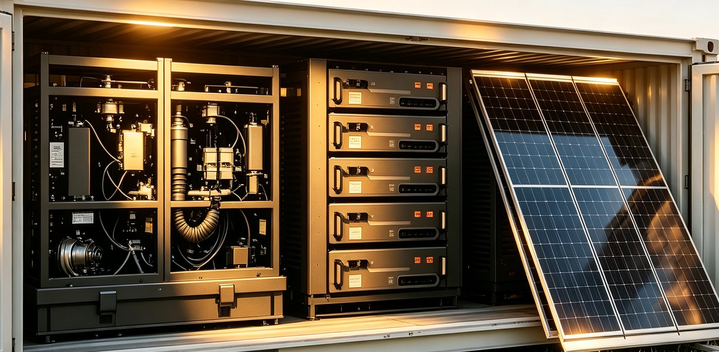 Battery storage container