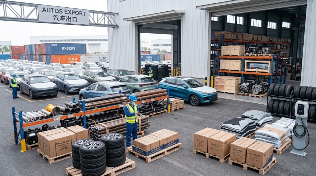 Vehicles for auto export from China