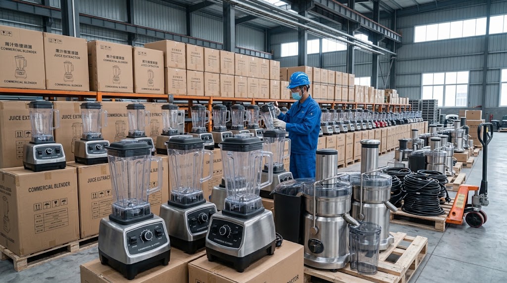 Commercial blenders and juicers