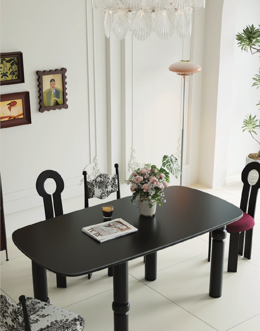 Contemporary dining tables - catalogue item 002