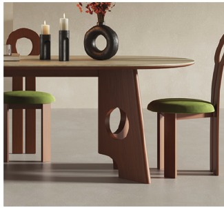 Contemporary dining tables - catalogue item 005