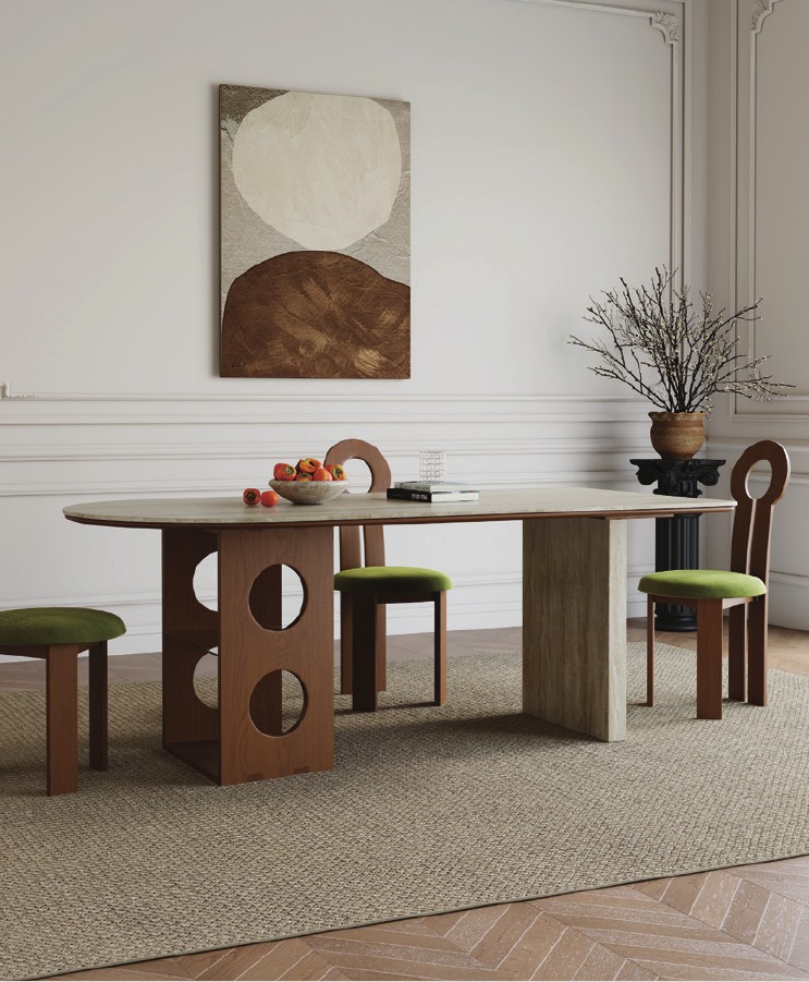 Contemporary dining tables - catalogue item 009