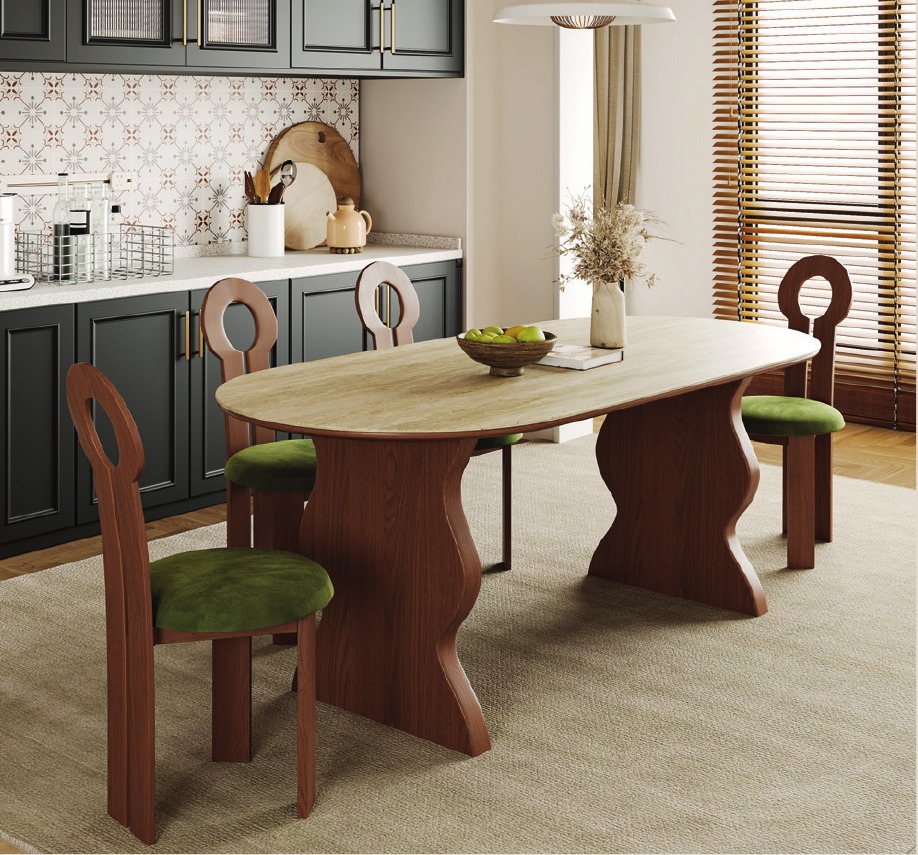 Modern table and dining details - catalogue item 025