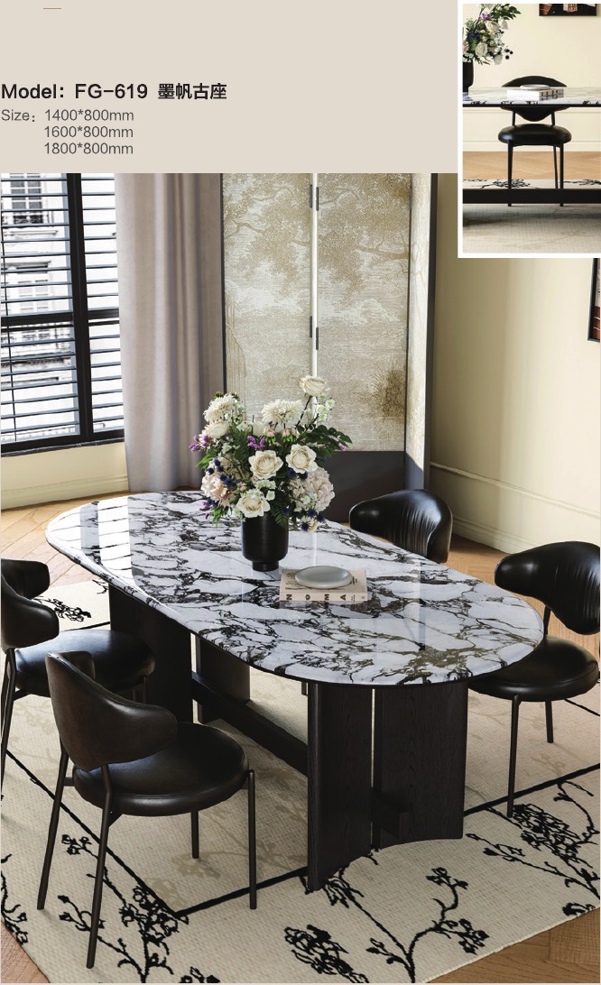 Modern table and dining details - catalogue item 028