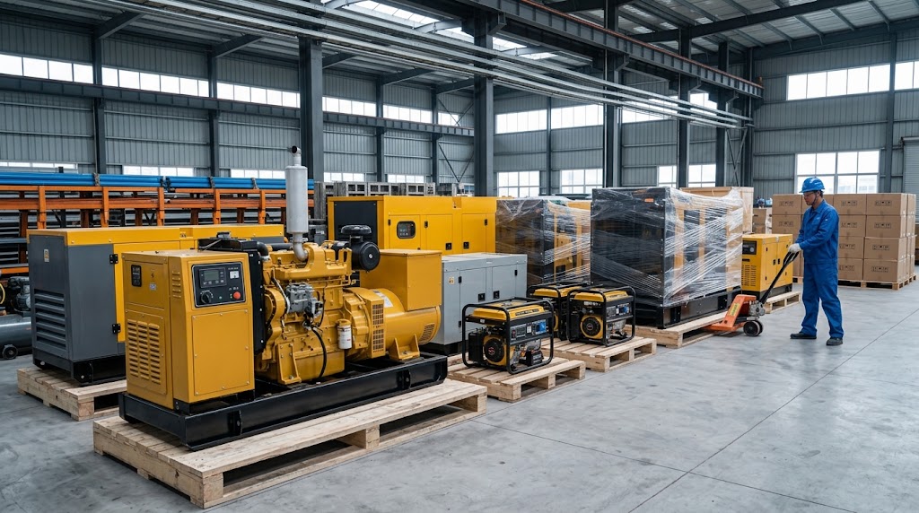 Diesel generators for industrial projects