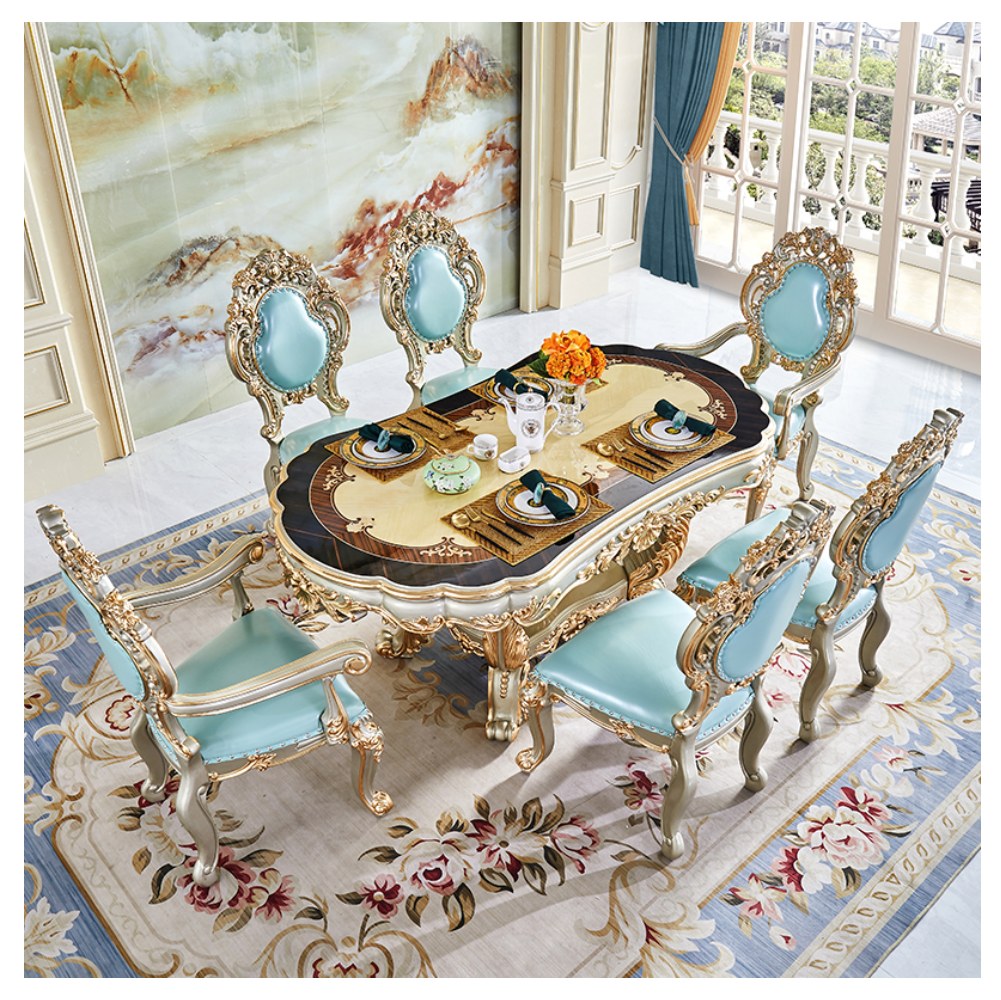 European-style round dining sets - catalogue item 006