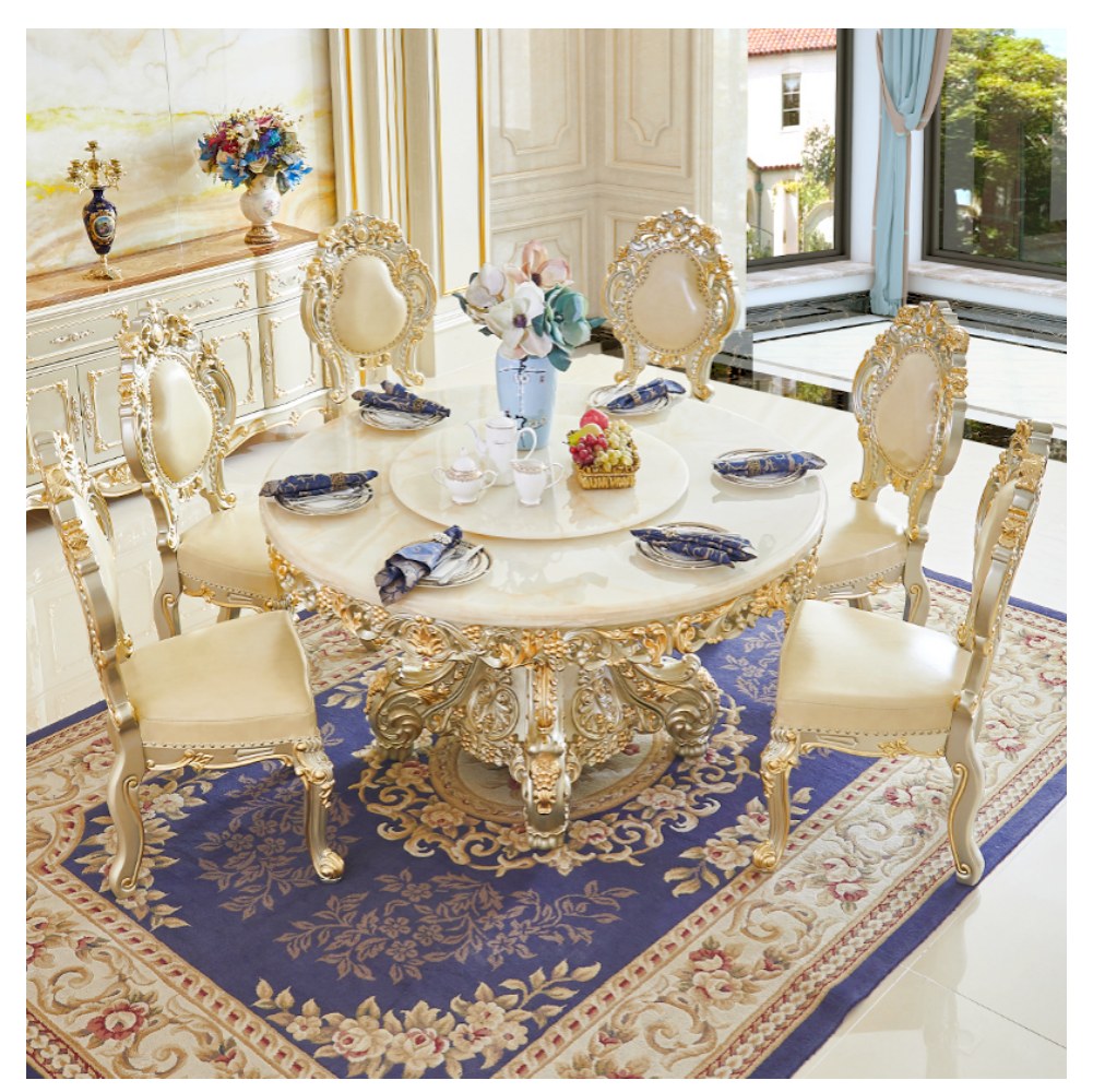 European-style round dining sets - catalogue item 007