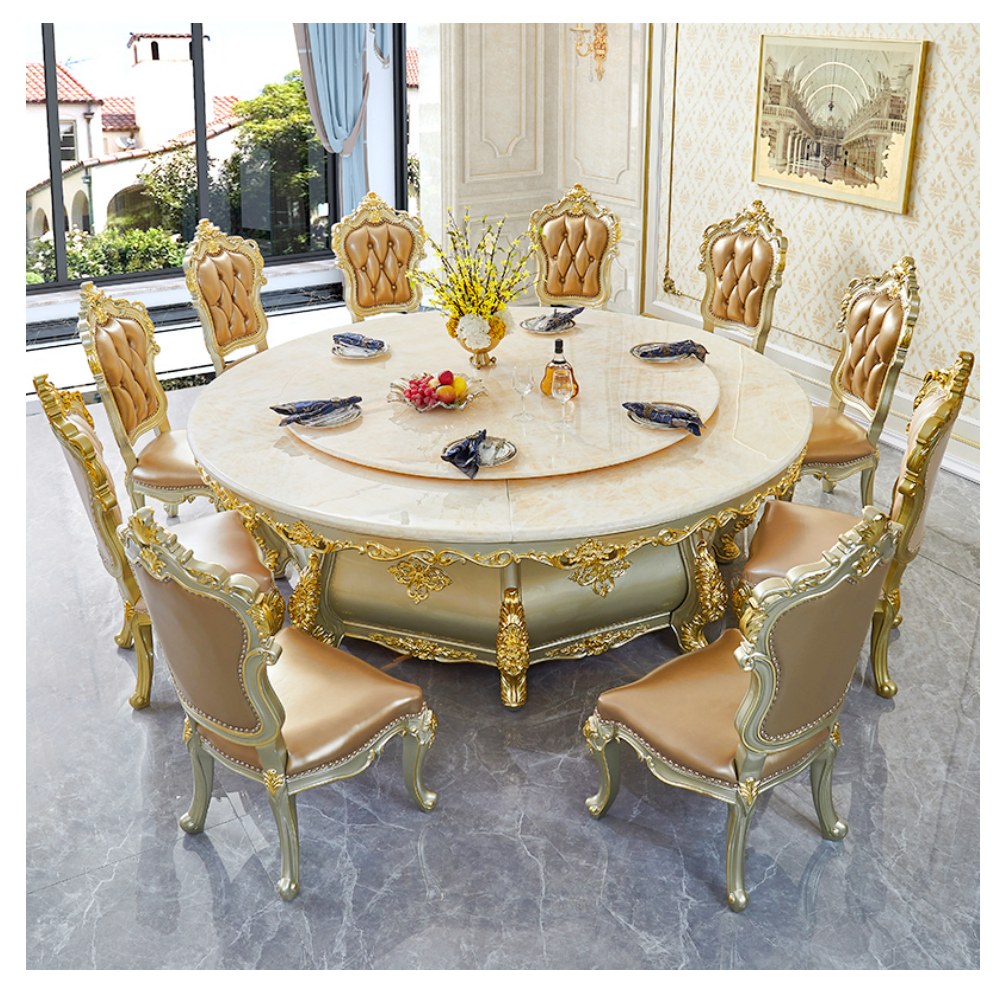 European-style round dining sets - catalogue item 008