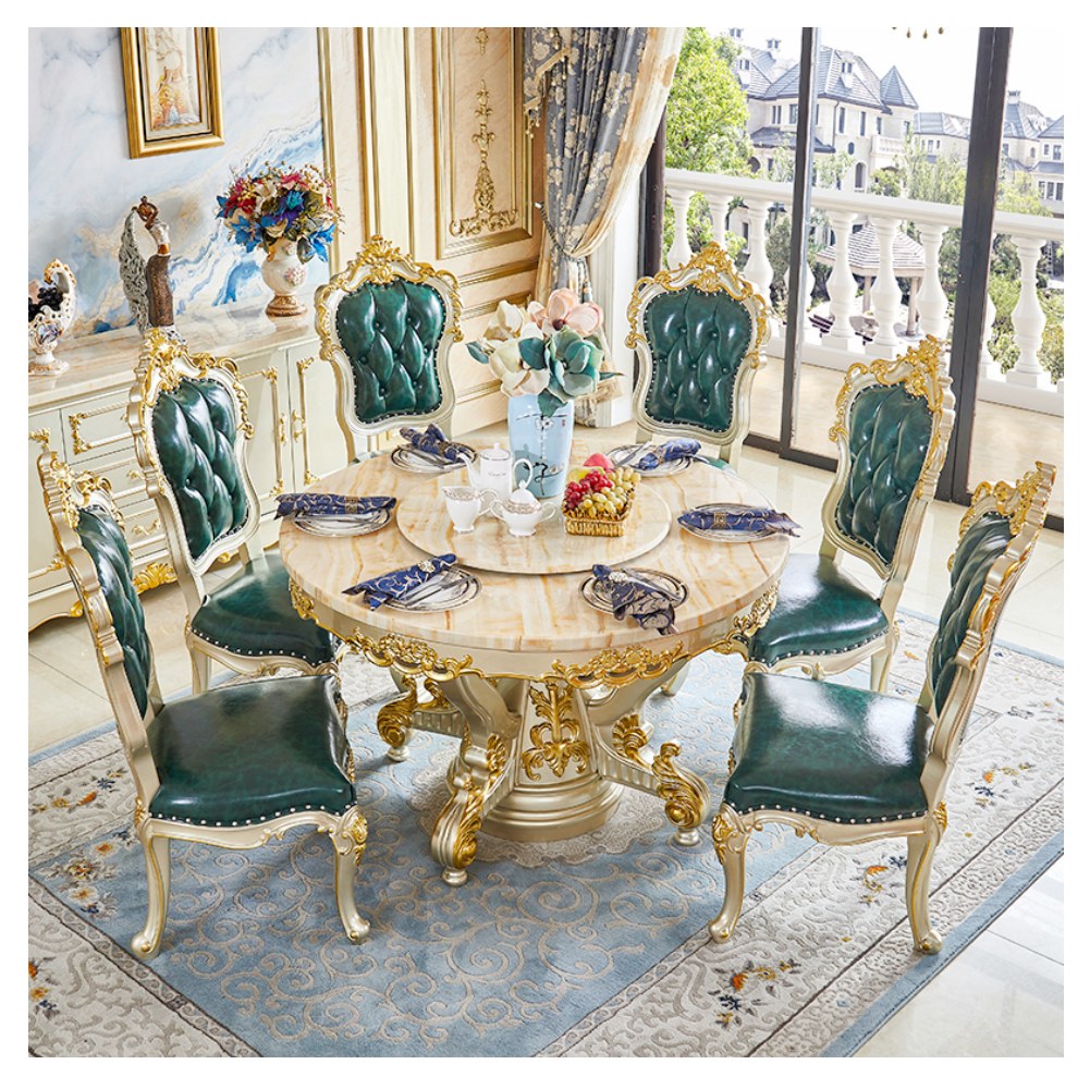 European-style round dining sets - catalogue item 009