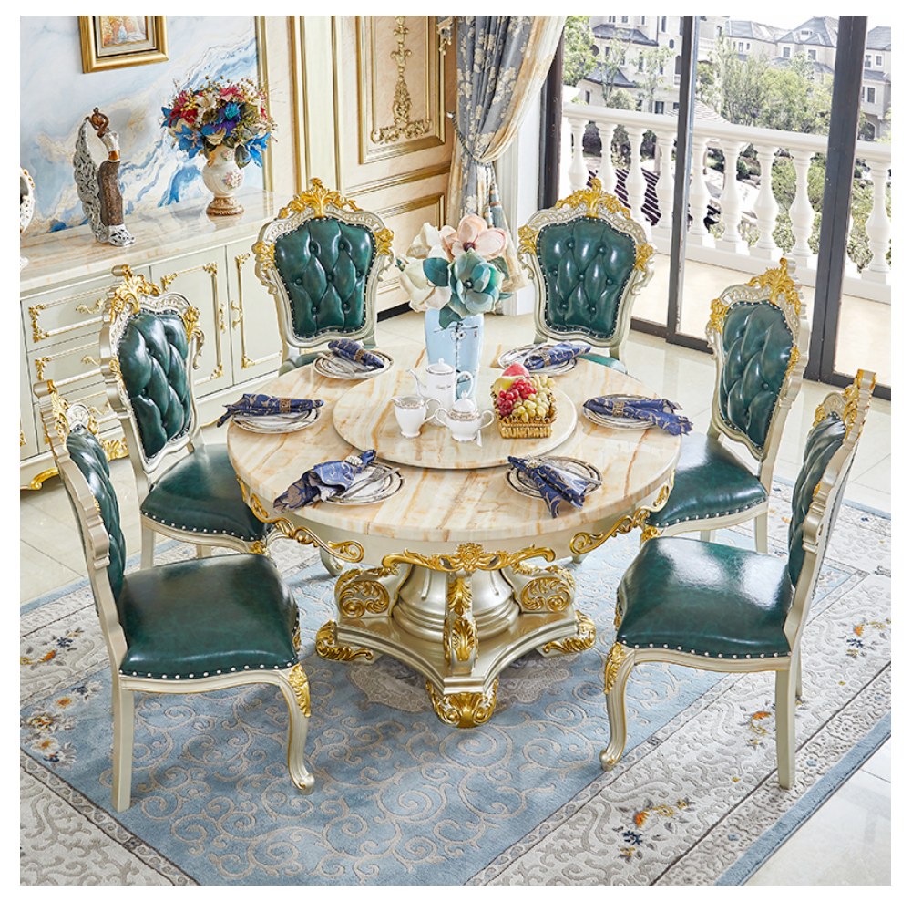 European-style round dining sets - catalogue item 010