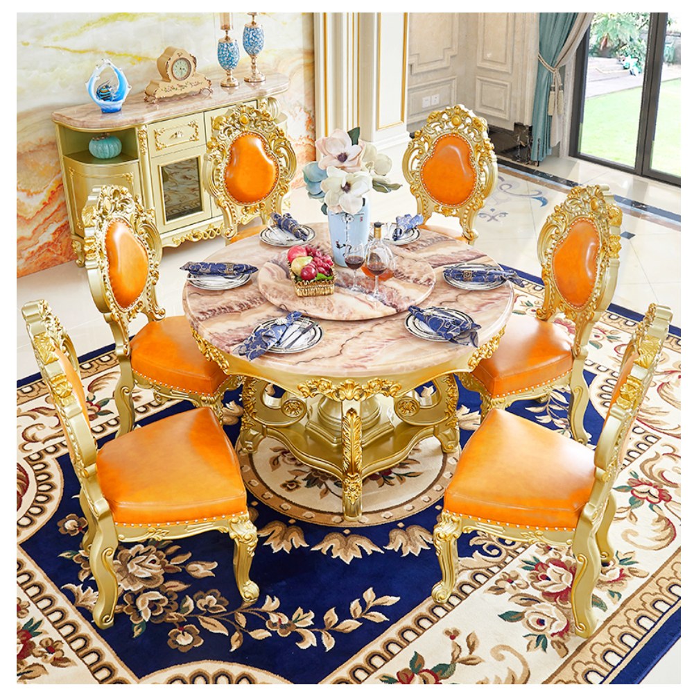 European-style round dining sets - catalogue item 018