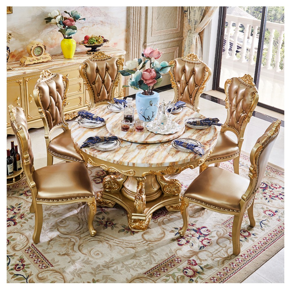European-style round dining sets - catalogue item 021
