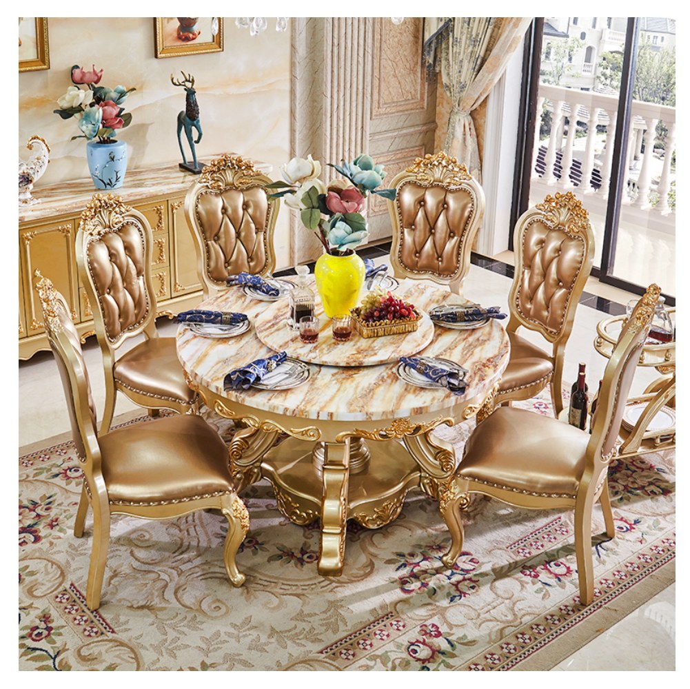 European-style round dining sets - catalogue item 022
