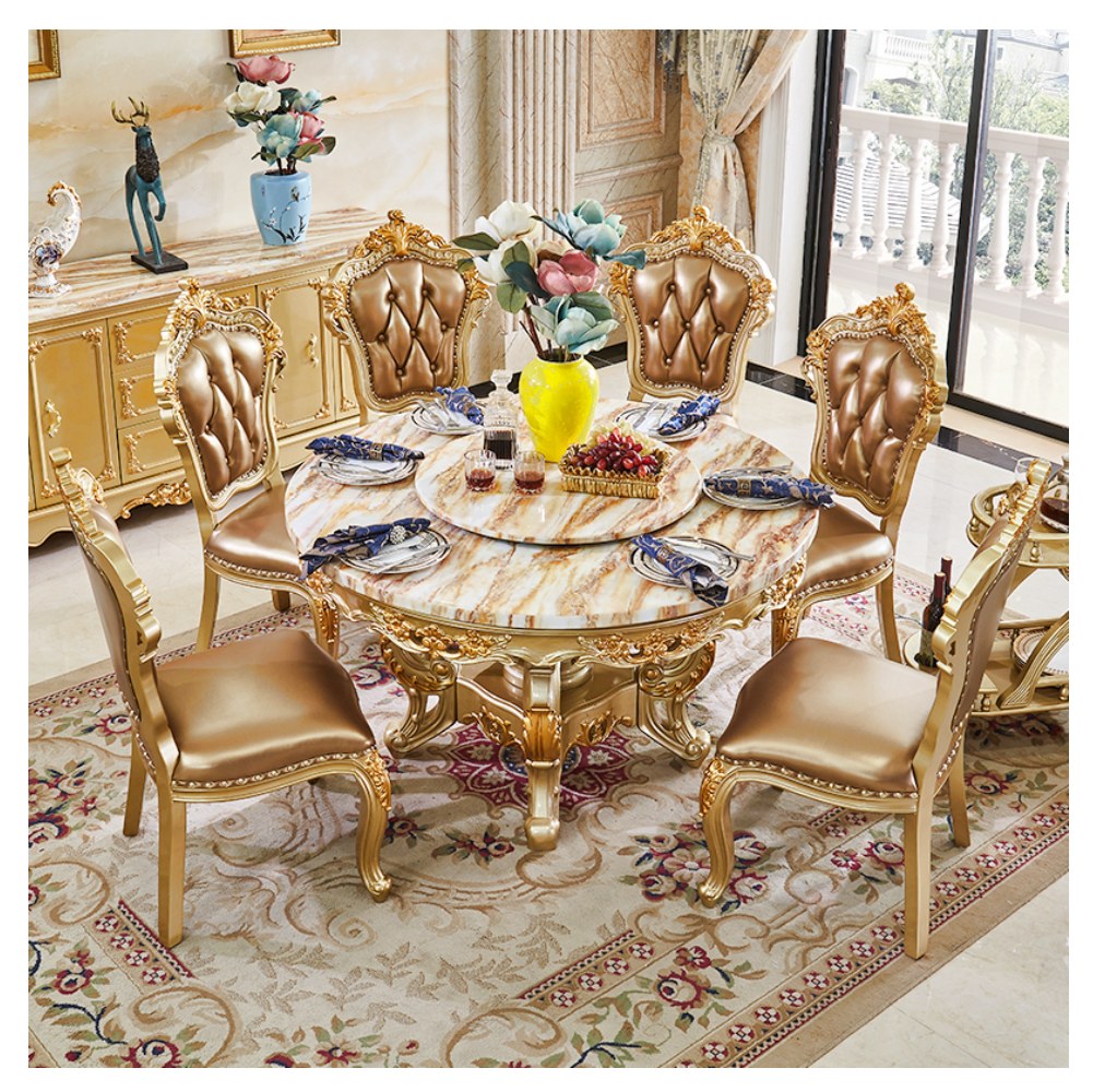 European-style round dining sets - catalogue item 024