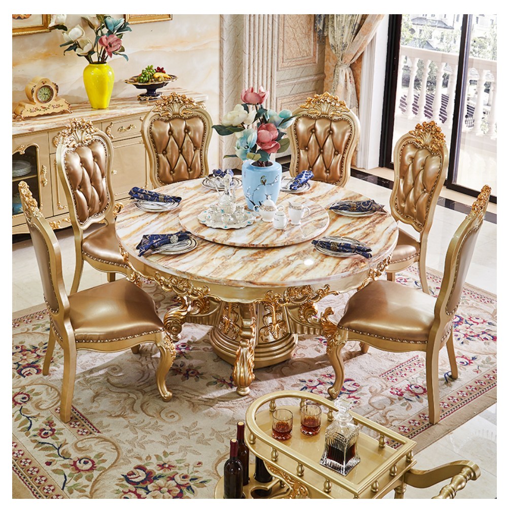 European-style round dining sets - catalogue item 026