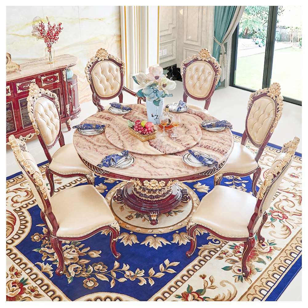 Ornate European-style dining sets - catalogue item 029