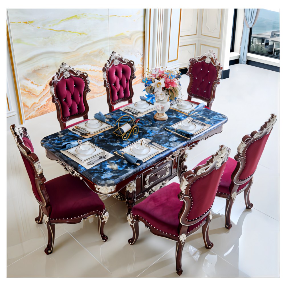 Ornate European-style dining sets - catalogue item 033