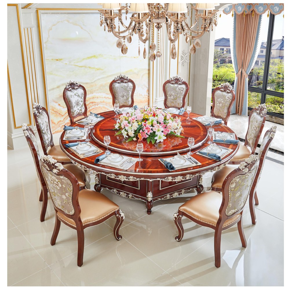 Ornate European-style dining sets - catalogue item 035