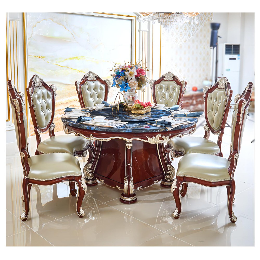 Ornate European-style dining sets - catalogue item 037