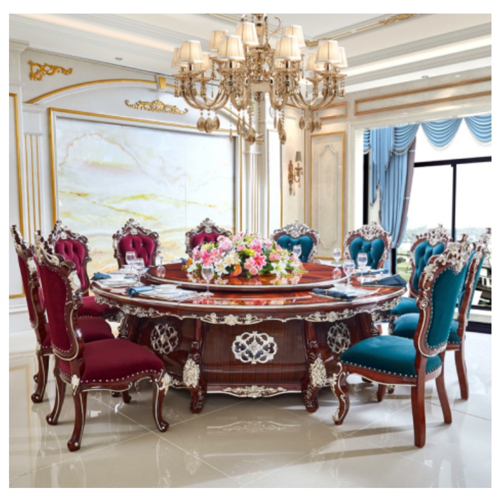 Ornate European-style dining sets - catalogue item 038