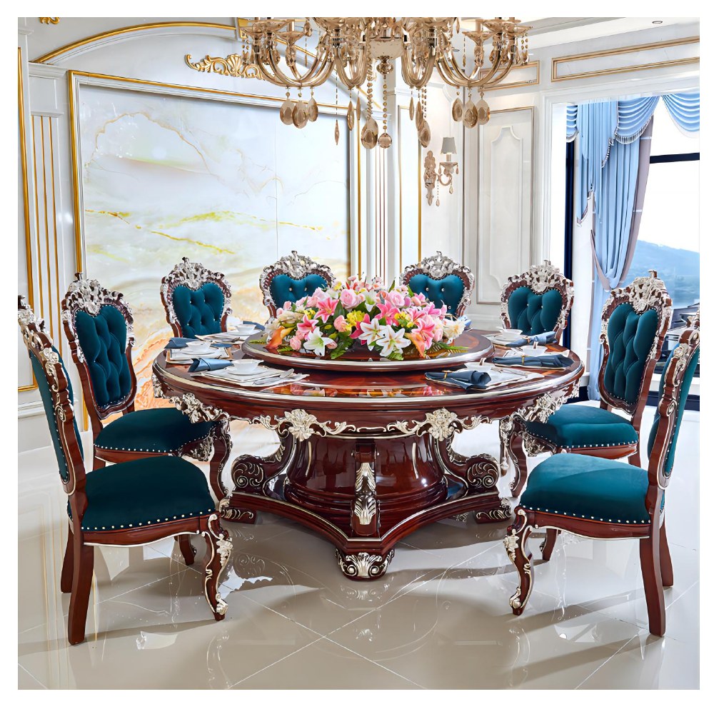 Ornate European-style dining sets - catalogue item 039