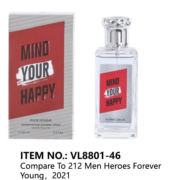 100 ml standard bottle - catalogue selection VL8801-48