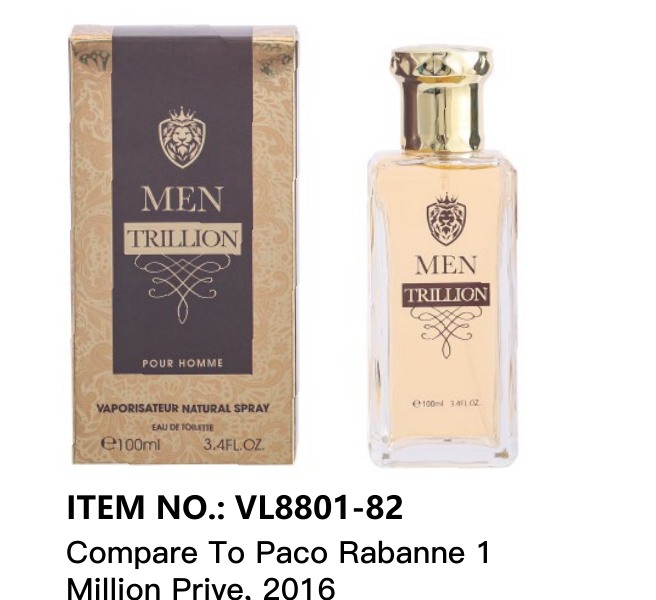 100 ml standard bottle - catalogue selection VL8001-78