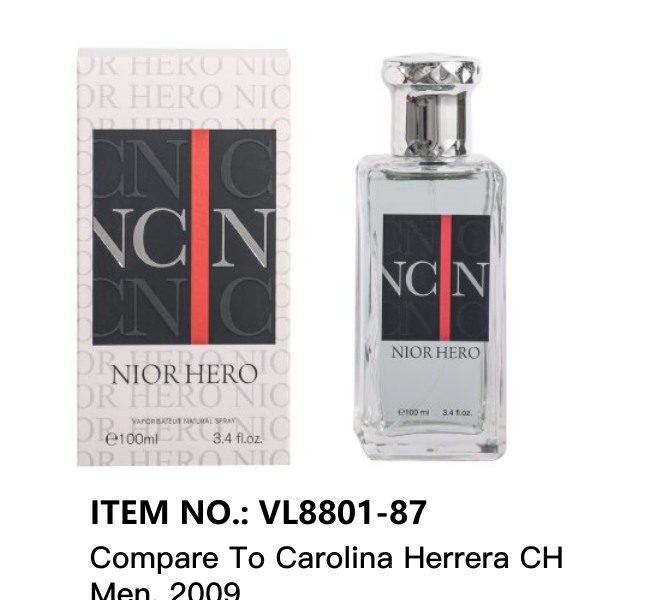 100 ml standard bottle - catalogue selection VL8801-89
