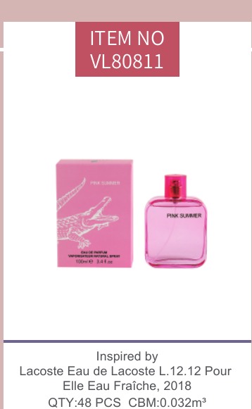 100 ml varied bottle shapes - catalogue selection VL80811