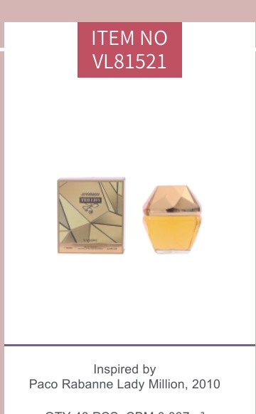100 ml molded bottles - catalogue selection VL81521