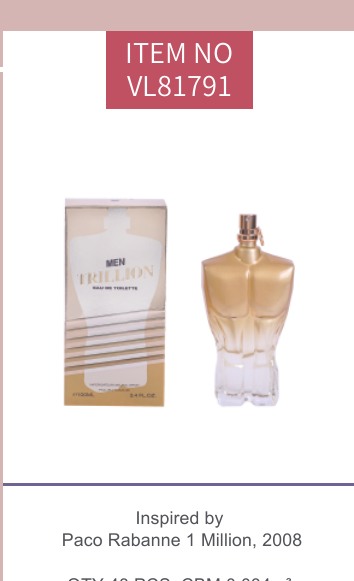 100 ml molded bottles - catalogue selection VL81791