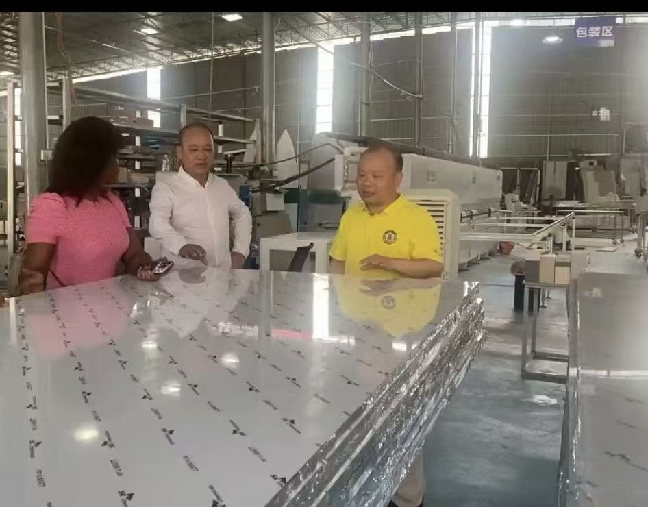 Victorine en visite professionnelle en Chine